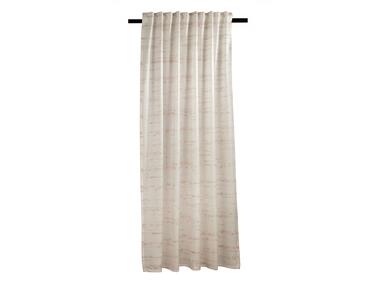 Zdjęcie: Zasłona andrean biało-złota 135x280 cm CHIC HOME