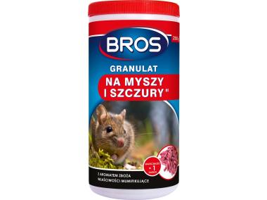 Zdjęcie: Granulat na myszy i szczury 250 g BROS