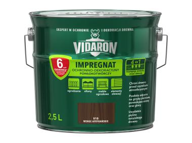 Zdjęcie: Impregnat do drewna wenge afrykańskie 2,5 L VIDARON