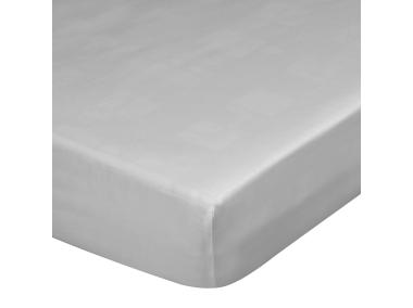 Zdjęcie: Prześcieradło z gumką Nova 220x200 cm srebrne EUROFIRANY