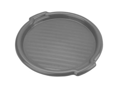 Zdjęcie: Tacka okrągła Clever 35,5x3 cm szara DOMOTTI