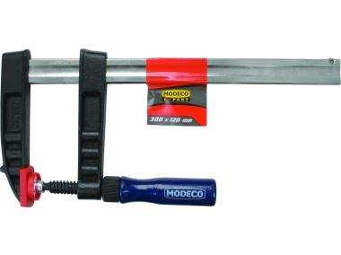 Zdjęcie: Ścisk stolarski 300x80 mm MODECO EXPERT