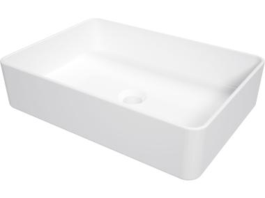 Zdjęcie: Umywalka Sqare biała 505x355 mm DEANTE
