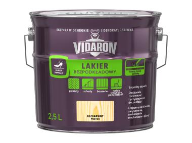 Zdjęcie: Lakier bezpodkładowy połysk 2,5L VIDARON
