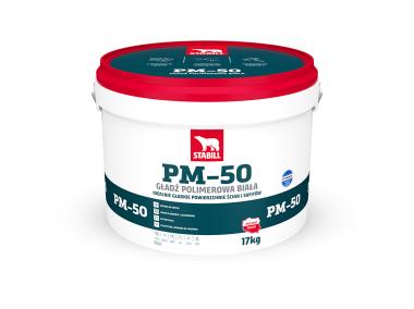 Gładź polimerowa biała 17 kg PM-50 STABILL