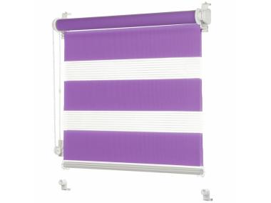 Zdjęcie: Roleta 68x140 cm Zebra II granat DECODESIGN