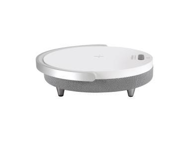 Zdjęcie: Lampka biurkowa Saturn Led Speaker kolor biały/szary STRUHM
