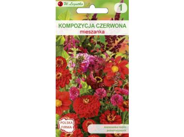 Zdjęcie: Mieszanka kwiatowa 0,8 g czerwona W.LEGUTKO