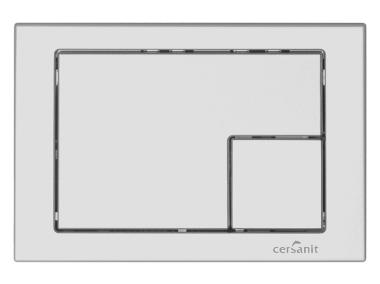 Zdjęcie: Przycisk wc Link chrom mat kwadrat CERSANIT