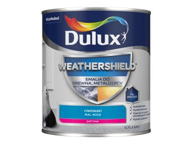Zdjęcie: Emalia Dulux Weathershield niebieski RAL 5015 DULUX