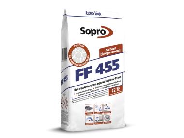 Zaprawa klejowa wysokoelastyczna biała FF 455 5 kg SOPRO