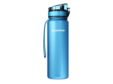 Zdjęcie: Butelka filtrująca city 500 ml błękitna AQUAPHOR