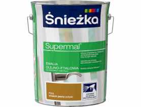 Emalia Supermal orzech jasny F555 5L ŚNIEŻKA