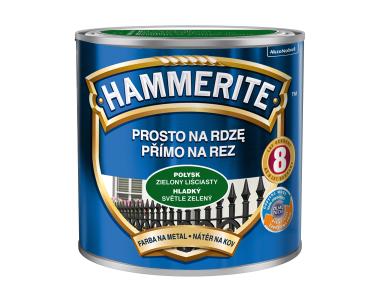 Zdjęcie: Farba do metalu 0,25 L zielony liściasty połysk HAMMERITE
