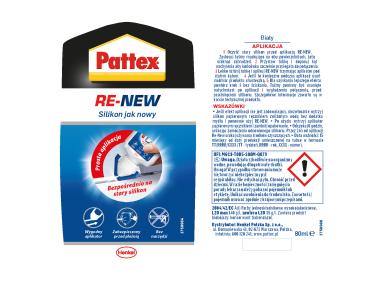 Zdjęcie: Renowator to fugi i silikonu RE-NEW 80 ml PATTEX