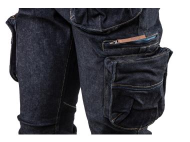 Zdjęcie: Spodnie robocze 5-kiszeniowe L DENIM