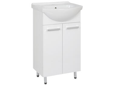 Zestaw 50 cm szafka z umywalką AM-LUD-500-07 + AU-DOM-500-00 Lupo ASTOR