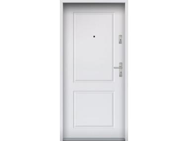 Drzwi wejściowe do mieszkań Bastion S-91 Biały 80 cm lewe ODR KR CENTER