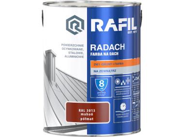 Zdjęcie: Farba na dach Radach mahoń RAL3013 5L RAFIL