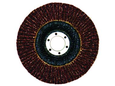 Zdjęcie: Ściernica listowo - talerzowa wypukła płótno korundowe Korkat I  N41b 125x22,2 mm GLK