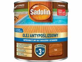 Olej antypoślizgowy impregnacyjny Tek 2,5L SADOLIN