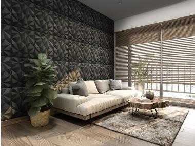 Zdjęcie: Panel dekoracyjny Montego antracite 50x50 cm DECOSA