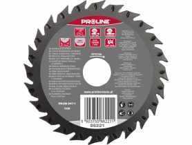 Tarcza płaska piła z tarnikiem grube zęby 115mm PROLINE