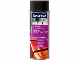 Multispray emalia szybkoschnąca czarny mat 9005 400ml ŚNIEŻKA