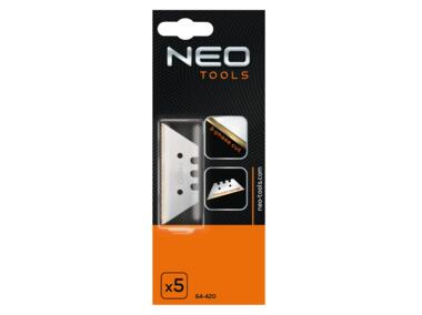 Zdjęcie: Ostrza trapezowe wymienne, 5 sztuk NEO