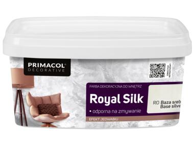 Zdjęcie: Farba Royal Slik srebrna 1 kg PRIMACOL DECORATIVE