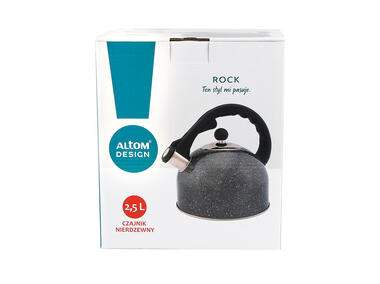 Zdjęcie: Czajnik nierdzewny 2,5 L Rock ALTOMDESIGN
