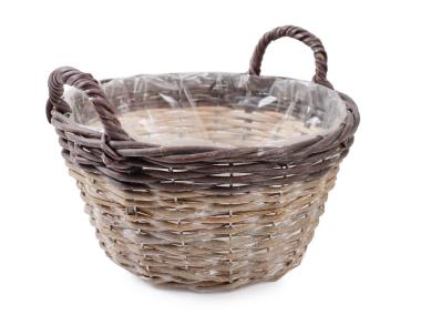 Zdjęcie: Osłonka wiklinowa z uchwytami 26x13/19 cm TIN TOURS