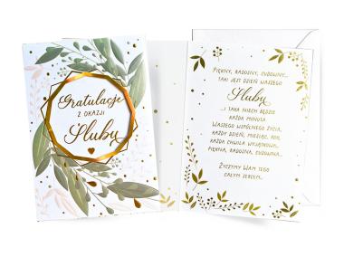 Zdjęcie: Karnet DK-1172 Ślub KUKARTKA