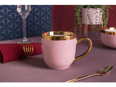 Zdjęcie: Kubek Aurora Gold 300 ml pudrowy róż ALTOMDESIGN