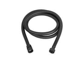 Wąż natryskowy Dark, 150 cm, czarny INVENA