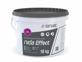 Masa szpachlowa gotowa Nida effect 18 kg SINIAT