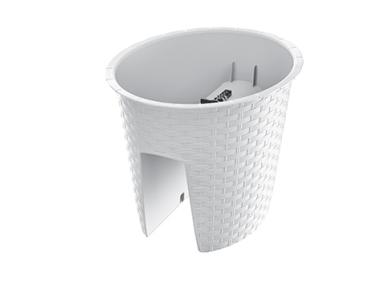 Zdjęcie: Doniczka balkonowa Ratolla biały 30 cm PROSPERPLAST