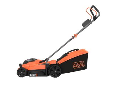 Zdjęcie: Kosiarka 2x18V, 33 cm z dwoma 2.5Ah bateriami i 2A ładowarką BLACK&DECKER