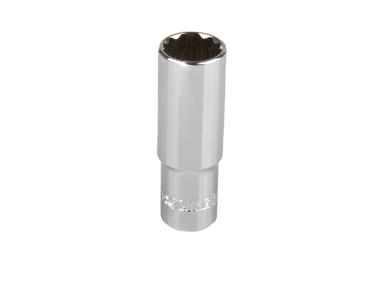 Zdjęcie: Nasadka 12-kątna wydłużona CRV 1/2 - 27 mm z zawieszką PROLINE