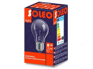 Zdjęcie: Żarówka wysokotemperaturowa 60 W E27 SOLEO