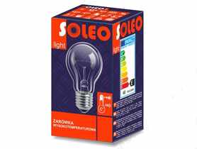 Żarówka wysokotemperaturowa 60 W E27 SOLEO