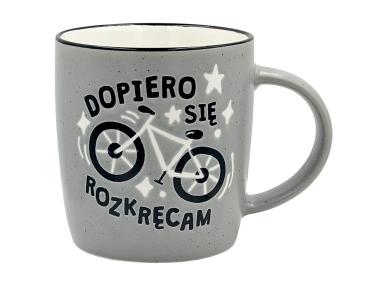 Zdjęcie: Kubek UP-027 Dopiero się rozkręcam KUKARTKA