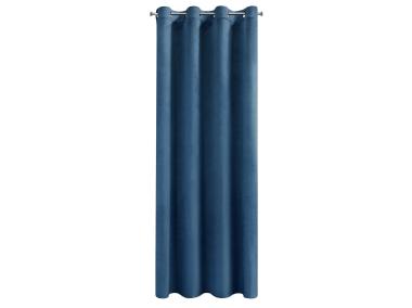 Zdjęcie: Zasłona gotowa Melanie 140x250 cm granatowy EUROFIRANY
