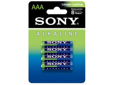 Baterie alkaiczne R3 AAA - 4 szt. SONY