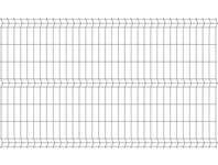 Panel ogrodzeniowy 1,52x2,5 m ocynk + ral7016 połysk 75x200 mm oczko POLBRAM