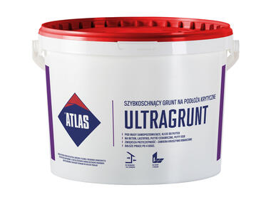 Grunt szybkoschnący na podłoża krytyczne 15 kg Ultragrunt ATLAS