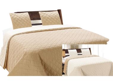 Zdjęcie: Narzuta Vigo II 220x240+240 cm 010 beige-ecru 7 EUROMAT