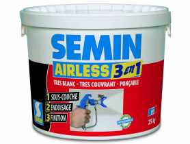 Gładź szpachlowa Airless 3w1 - 25 kg SEMIN