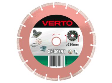Zdjęcie: Tarcza diamentowa 230 x 22.2 mm, segmentowa VERTO