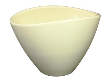 Zdjęcie: Osłonka doniczkowa Owal 405 - 26 cm krem mat CERMAX